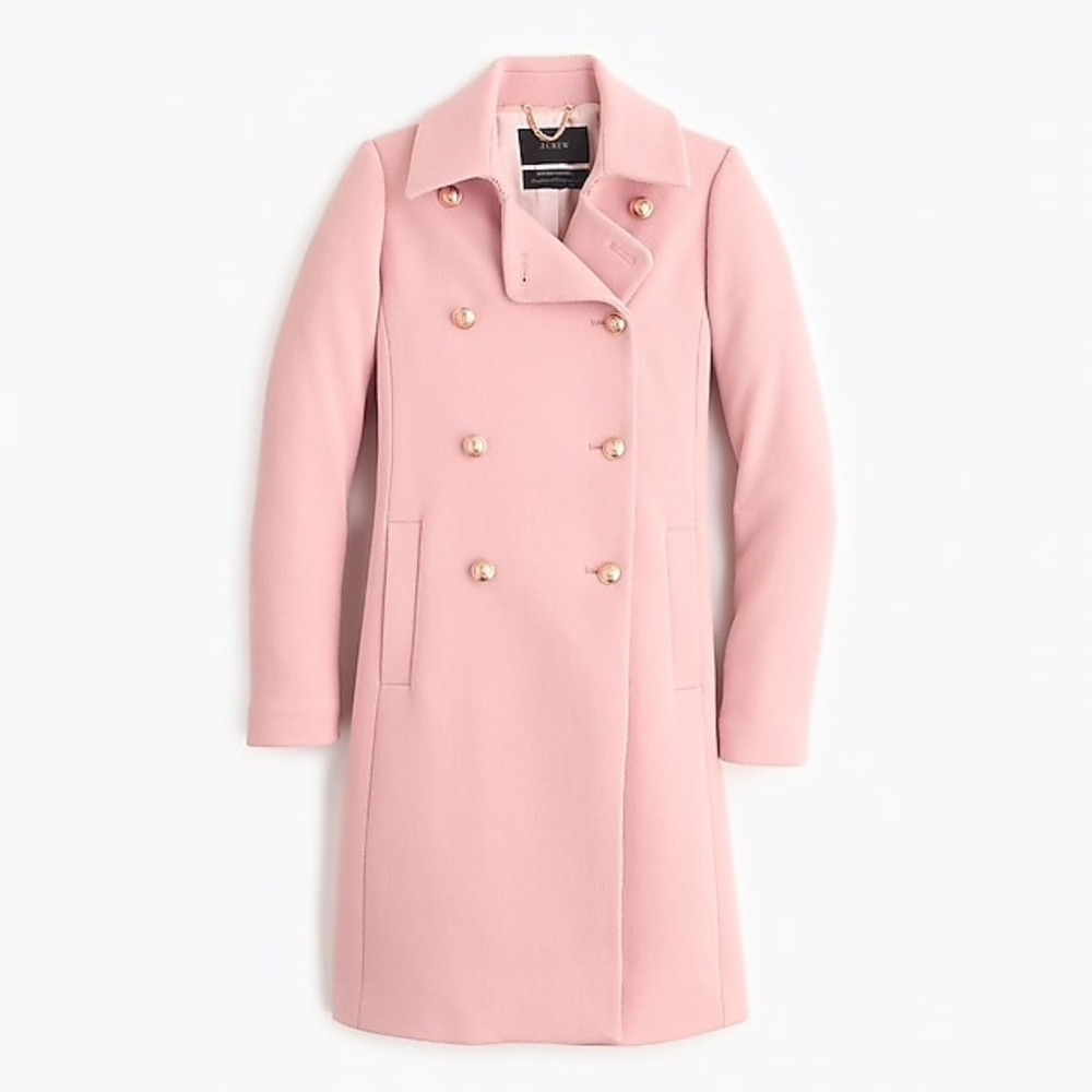 38% OFF JCREW - Pink Wool Peacoat